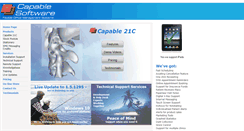 Desktop Screenshot of capablesoftware.com.au